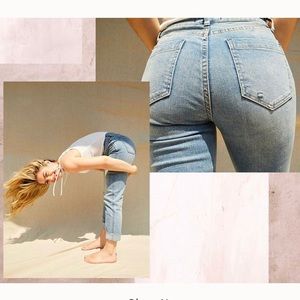 Free People High Waisted Jeans